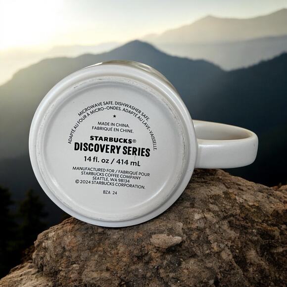 Starbucks 2024 PORTLAND Oregon Discovery Series 14 Oz Coffee Mug Cup EUC - Picture 9 of 9